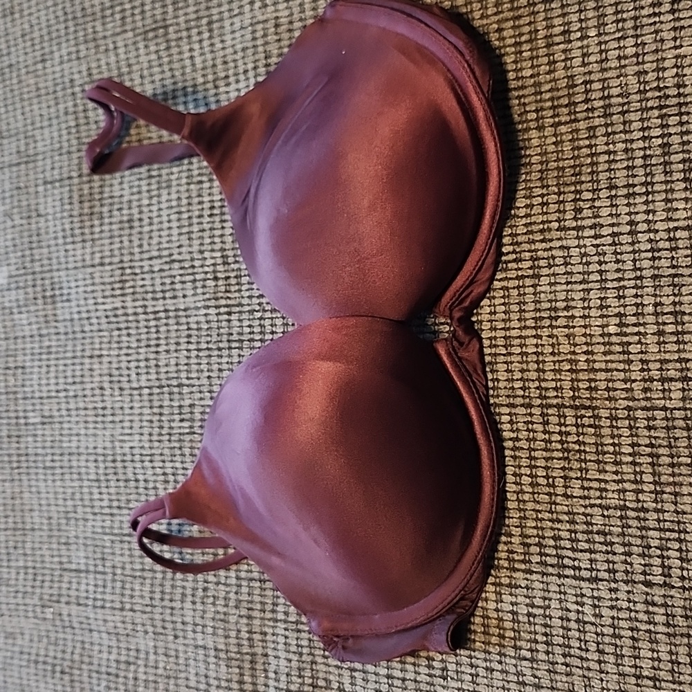Victoria's Secret Push-Up. 36C. Burgandy